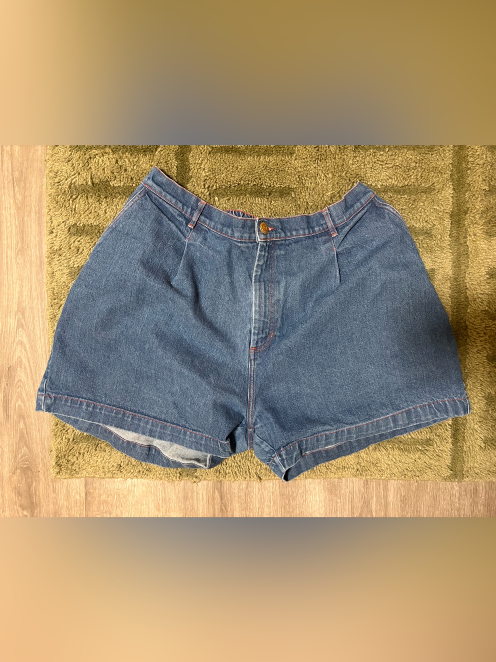 Big Bud Denim Trouser Shorts - Picture 2 of 2